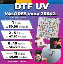 Impressão DTF UV de Qualidade - Impricard Especialista